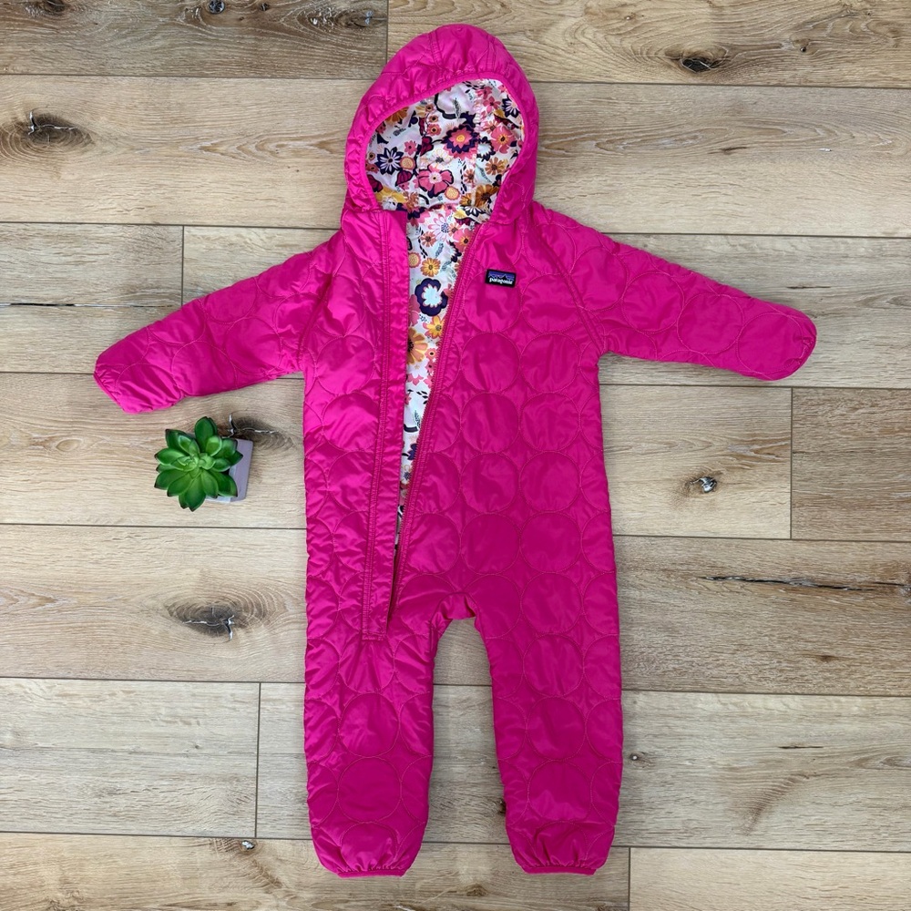 Patagonia Reversible Puff Ball Bunting 2T Snowsuit
